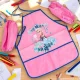 Фартук дитячий 54×37 см з нарукавниками 24 см для дівчаток