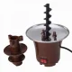 Шоколадний фонтан фондю Chocolate Fondue Fountain Mini TV-68 Коричневий