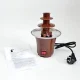 Шоколадний фонтан фондю Chocolate Fondue Fountain Mini TV-68 Коричневий