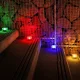 Садовий світильник у вигляді кристального кубика з сонячною панеллю 7х5.5х7см YX-3031