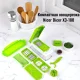 Овочерізка з насадками та контейнером 1.5 л для нарізки Nicer Dicer X3-180 29х14х12 см