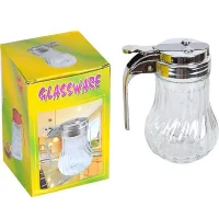 Цукорниця з механічним дозатором Glassware 170 мл 003PB/445706
