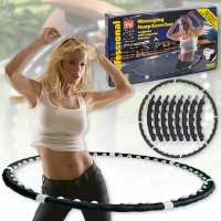 Масажний обруч для схуднення з кульками та магнітами Massaging Hoop Exerciser 28613-46