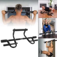 Турник-тренажер у дверний отвір з навантаженням до 100 кг Door Gym Xtreme 28613-12 Чорний