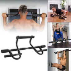 Турник-тренажер у дверний отвір з навантаженням до 100 кг Door Gym Xtreme 28613-12 Чорний