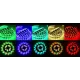Світлодіодна RGB стрічка 5 метрів з пультом та адаптером LED