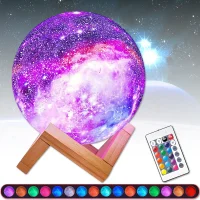 Настільний 3D Світильник-нічник Magic Moon Light Lamp