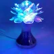 Куля, що обертається LED Квітка МХ 2-7, свічення RGB, 220 В, білий