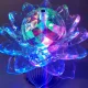 Куля, що обертається LED Квітка МХ 2-7, свічення RGB, 220 В, білий