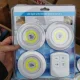 Бездротові сенсорні лампи з пультом LED Light Control 3 шт.