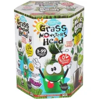 Набір креативної творчості для вирощування трави GRASS MONSTERS HEAD GMH-01-01.08 ДТ-СО-16-45 монстрики