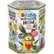 Набір креативної творчості для вирощування трави GRASS MONSTERS HEAD GMH-01-01.08 ДТ-СО-16-45 монстрики