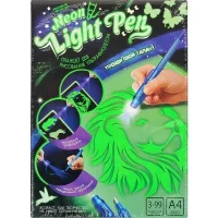 Набір для творчості NEON LIGHT PEN рус. NLP-01-01,02 ДП-ТО-09153
