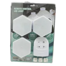Бездротові сенсорні світлодіодні лампи Led Light With Remote Control 15 W з пультом 3 шт