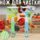 Горизонтальний ніж для чищення овочів та фруктів X3-169 Упаковка 6 шт.