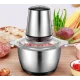 Електричний блендер-подрібнювач Cooking Блискавка 2 літри Метал 850 Вт