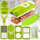 Механічна овочерізка 14в1 зі змінними насадками та контейнером Nicer Dicer RF-818