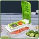 Механічна овочерізка 14в1 зі змінними насадками та контейнером Nicer Dicer RF-818