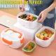 Термо ланч-бокс з підігрівом та двома відділеннями Electronic Lunch Box LBX-002 220V | 40W