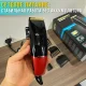 Машинка для стрижки волосся з титановими лезами та насадками Geemy GM-807