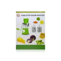 Овочерізка мультислайсер для овочів та фруктів Терка механічна Tabletop Drum Grater 00078