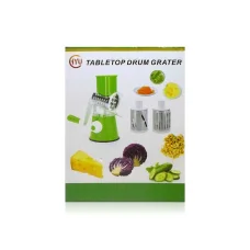 Овочерізка мультислайсер для овочів та фруктів Терка механічна Tabletop Drum Grater 00078