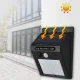 Світлодіодний настінний ліхтар з датчиком руху та сонячною панеллю Bailong Solar BL-609-30SMD