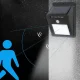 Світлодіодний настінний ліхтар з датчиком руху та сонячною панеллю Bailong Solar BL-609-30SMD