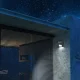 Світлодіодний настінний ліхтар з датчиком руху та сонячною панеллю Bailong Solar BL-609-30SMD