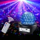 Музичний диско-куля з пультом, флешкою ​​та Bluetooth RHD-238 RGB 220V