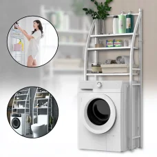 Полиця-стелаж 65х25х166 см для ванної кімнати Laundry Rack YP-106