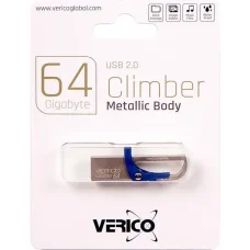 Флешка для зберігання інформації Verico USB 64Gb Climber Blue 1UDOV-RFBE63-NN 603228 Блакитний в упаковці 1 шт