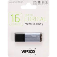 Флешка на 16 ГБ Verico USB 16Gb Cordial SkyBlue 601316 USB-накопичувач