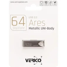 Флешка для зберігання інформації Verico USB 64Gb Ares Champagne 602870 Бежева в упаковці 1 шт