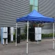 Посилений розсувний намет-гармошка на білому каркасі 3х3 м Тент для вуличної торгівлі