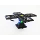 Радіокерований дрон трансформер Black Knight Cube 414 з WiFi камерою