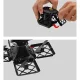 Радіокерований дрон трансформер Black Knight Cube 414 з WiFi камерою