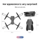 Квадрокоптер з камерою E99 Gravity Max Black – дрон з HD WiFi FPV до 20 хвилин польоту