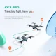 Квадрокоптер з камерою 4к та FPV KK3 Pro Mini Drone з обходом перешкод до 100 м та двома камерами
