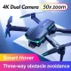 Квадрокоптер з камерою 4к та FPV KK3 Pro Mini Drone з обходом перешкод до 100 м та двома камерами