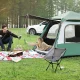 Туристичний легкий складаний стілець Chair For Outdoor Grey Сірий Кемпінговий стілець для походів та риболовлі