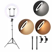 Кільцева світлодіодна LED лампа LS-360 з 3 кріпленнями 14
