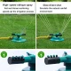 Розбризкувач для газону на 3 важелі з обертанням на 360 градусів Nozzle atomizer