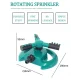 Розбризкувач для газону на 3 важелі з обертанням на 360 градусів Nozzle atomizer