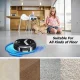 Робот пилосос круглий та легкий XIMEIJIE smart robot M-102 Чорний
