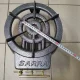 Газова чавунна настільна плита 9.2 кВт на 3 контури горіння Sarra GB-15