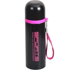 Термос із нержавіючої сталі Stainless bottle Х-10 на 0,5л 24х6,5 см з петлею для підвісу