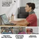 Шийний масажер Calm heat massaging neck wrap з вібромасажем від USB LY65 Сірий