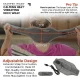 Шийний масажер Calm heat massaging neck wrap з вібромасажем від USB LY65 Сірий