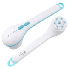 Масажна щітка Spin Spa Brush 5 в 1 для чищення обличчя та тіла Електричний масажер для душу
